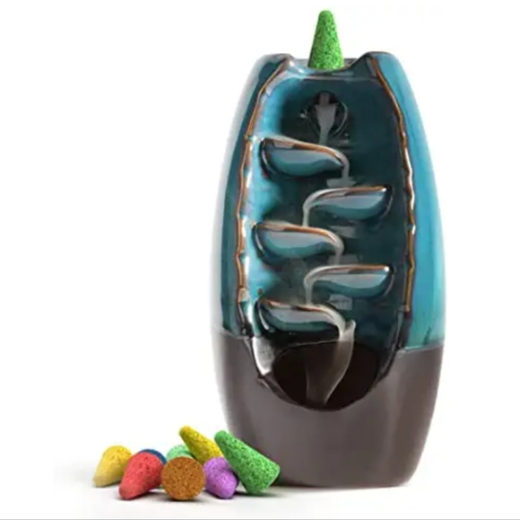Other - Teal Incense Waterfall